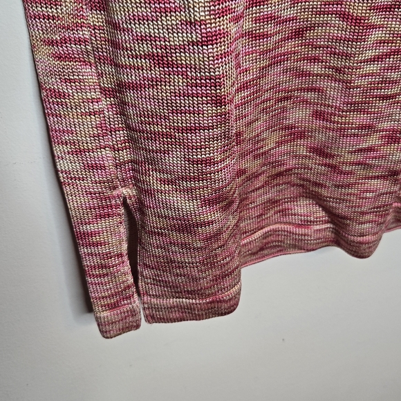 ST JOHN SPORT Marled Knot Sleeveless V-neck Dress - Picture 9 of 9